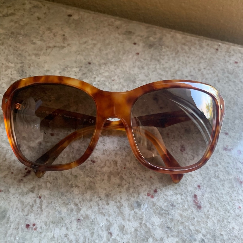 Prada Tortoise Sunglasses